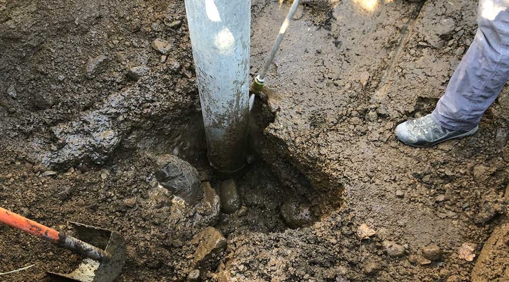Water Main Repair with Hydro Excavation